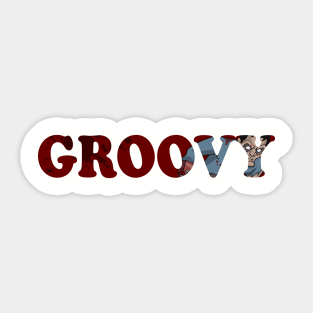 Groovy Ash Sticker